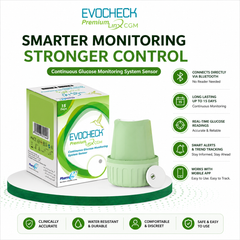 EvoCheck Premium Linx CGM - Smart Sensor Monitoring
